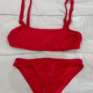 Red Bikini Set